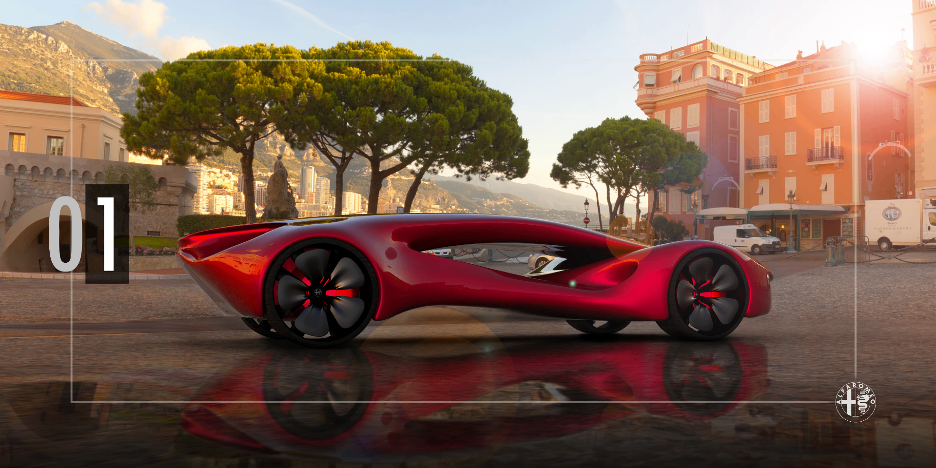 Alfa Romeo concept in Monaco